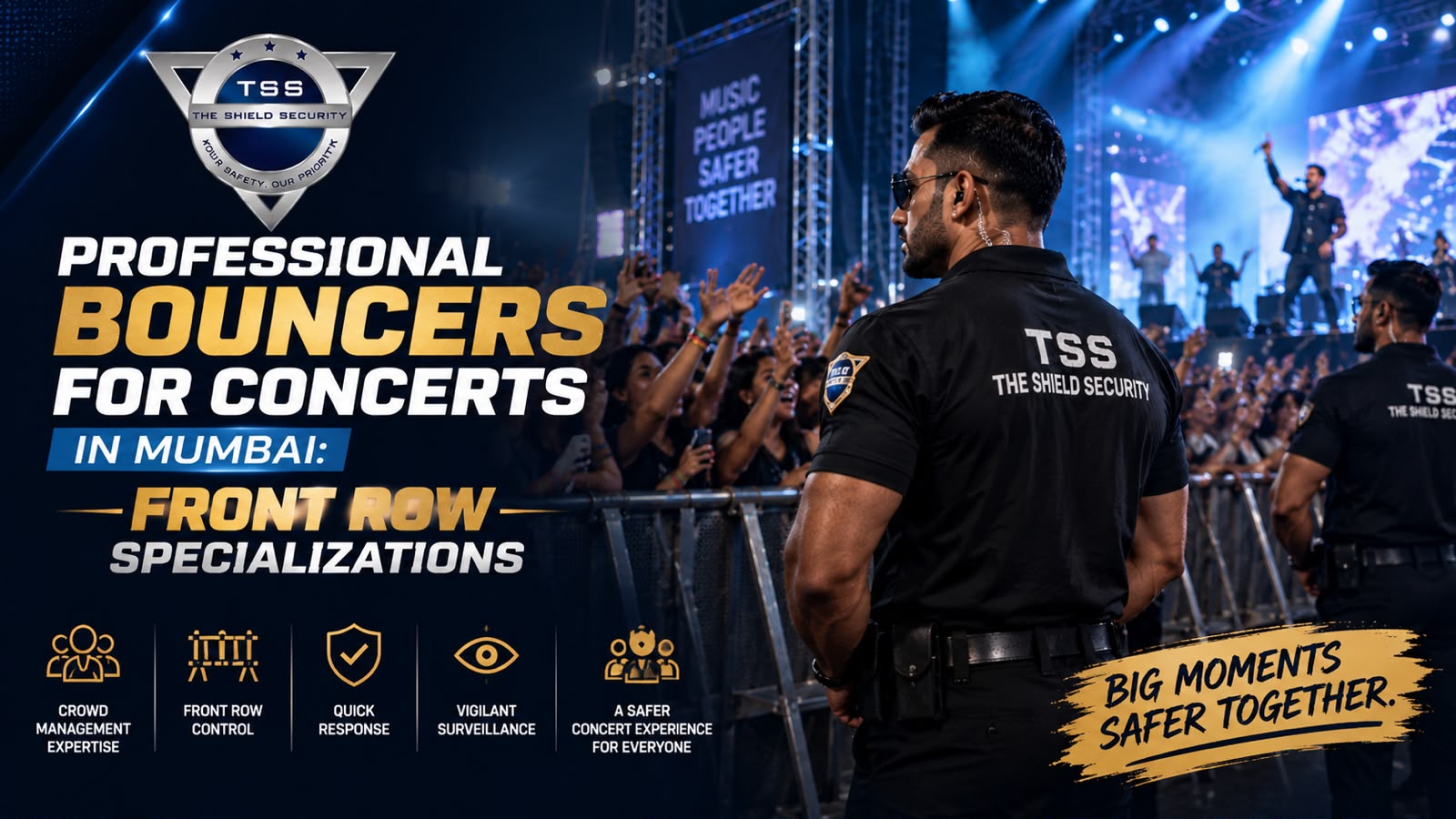 Professional Bouncers for Concerts in Mumbai